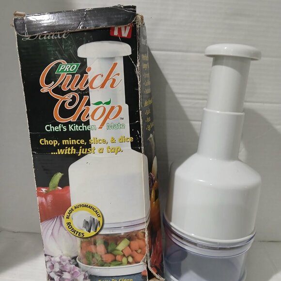 Deluxe Quick Chop Pro Food Vegetable Chopper Kitchen Tool Gadget. - Picture 2 of 7